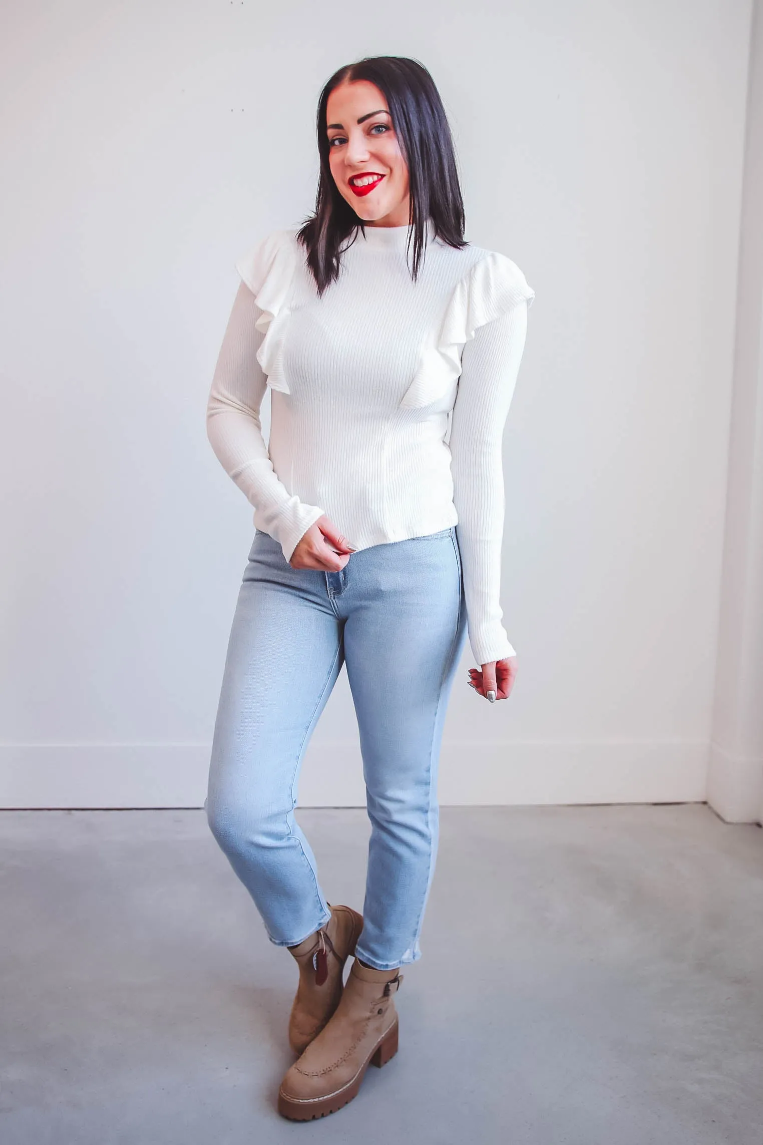 Becca Top-White