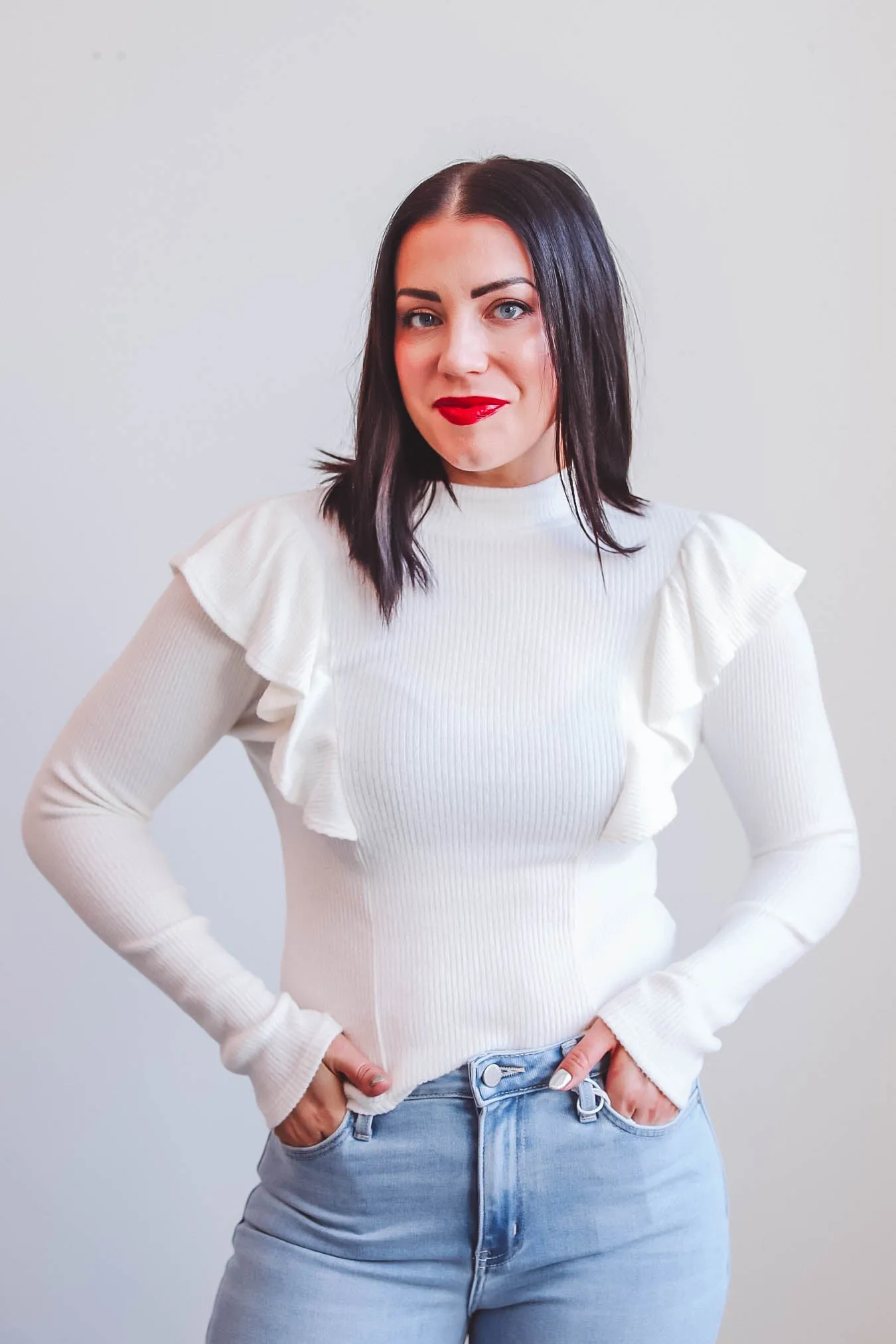Becca Top-White