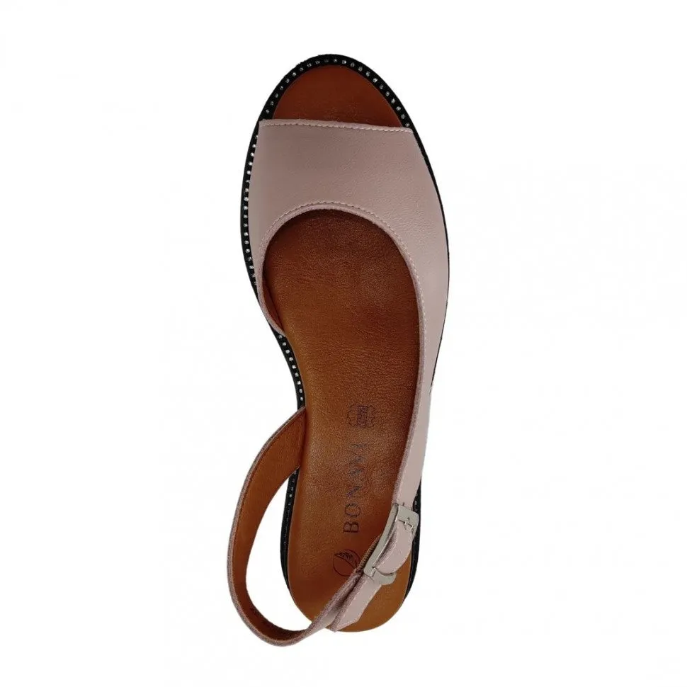 BONAVI 2W26-25 Flat Strap Sandal