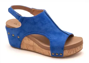 Carley Wedge • Electric Blue