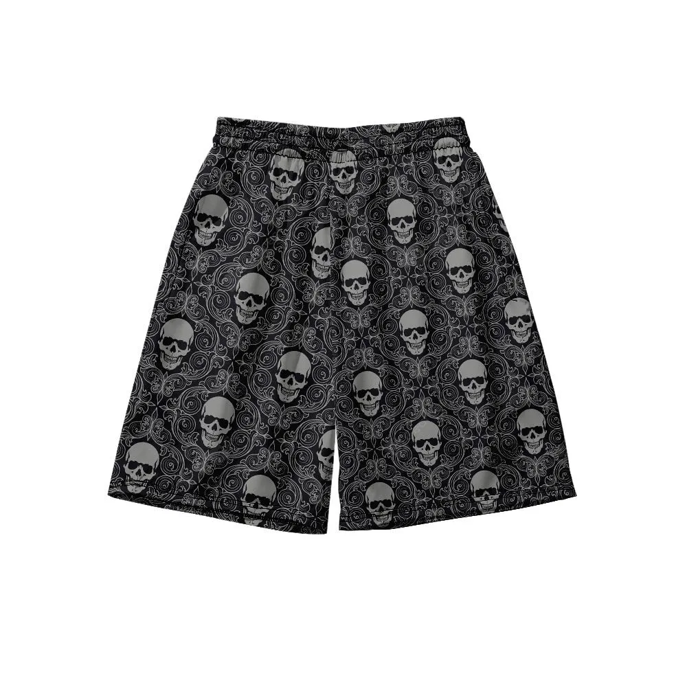 Casual Men Printed Harajuku Japan Style Beach Shorts