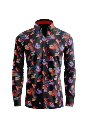 Celestial Bloom Elegance Casual Men's Shirt