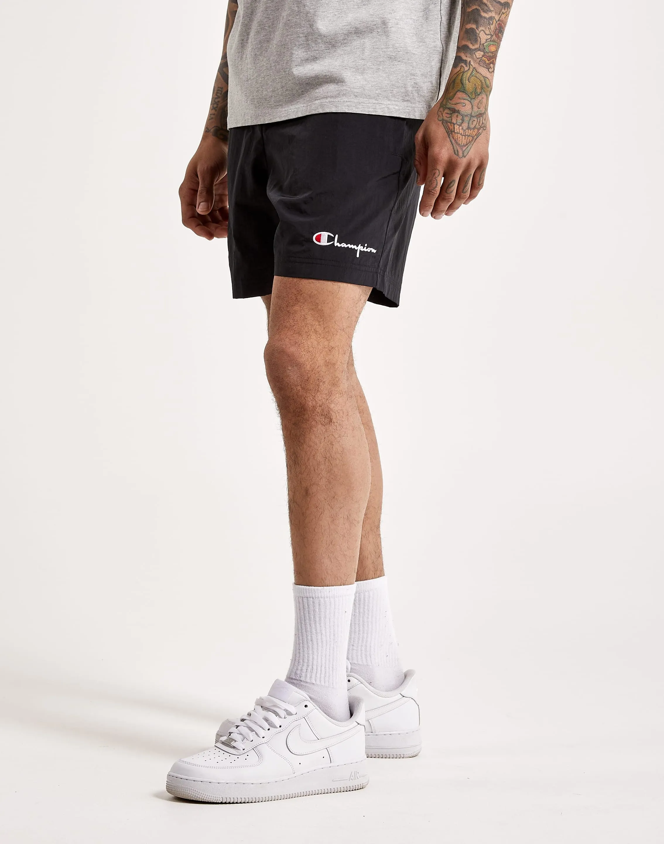 Champion Nylon Warm Up Shorts