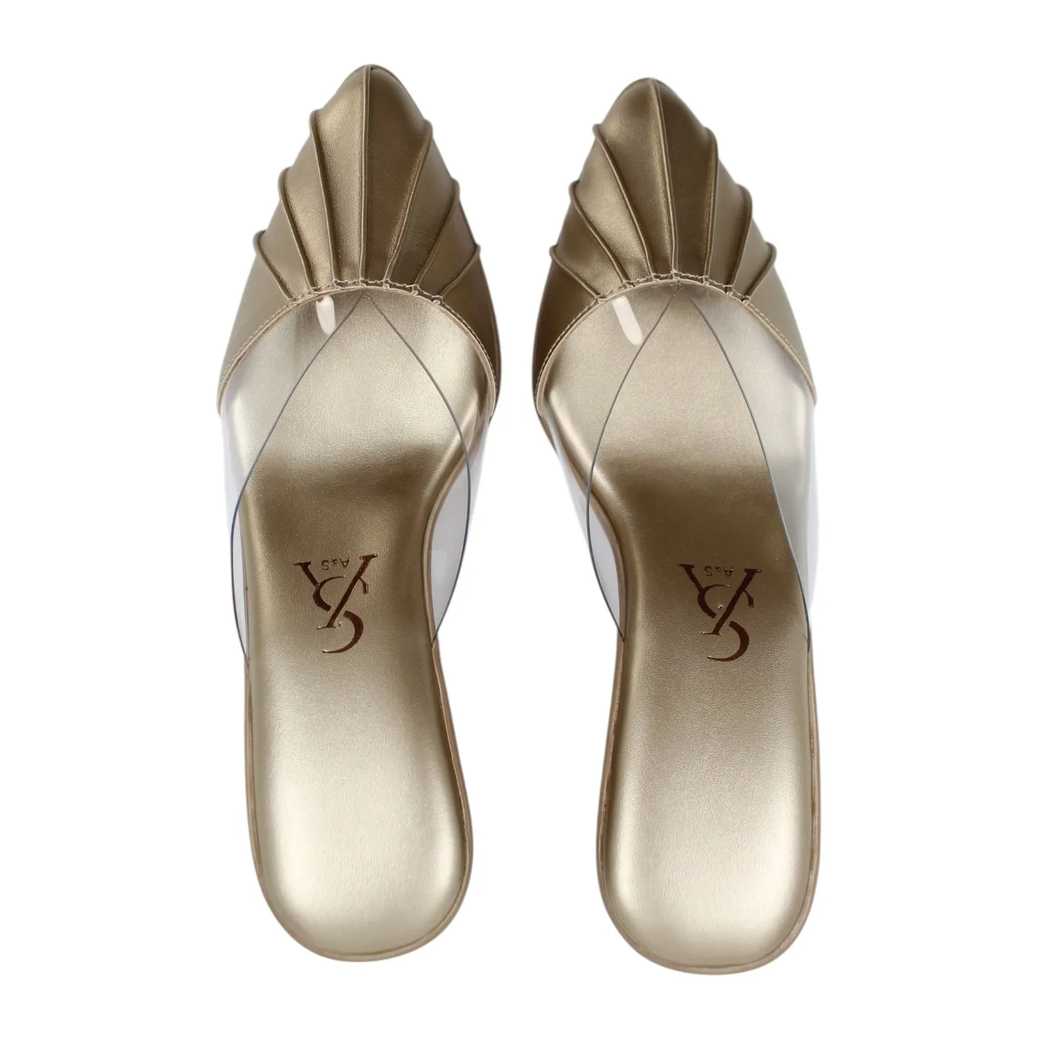 Crinkled Toe Wedges