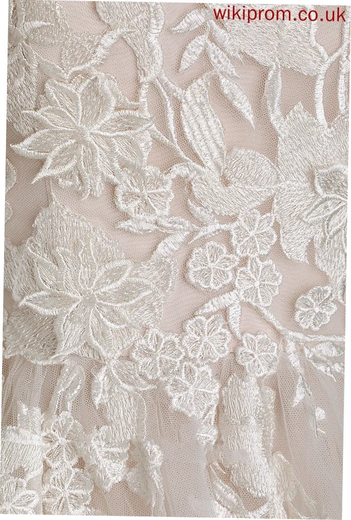 Dress Sweep Wedding Dresses Lace Wedding Fiona Train Sweetheart Tulle Ball-Gown/Princess