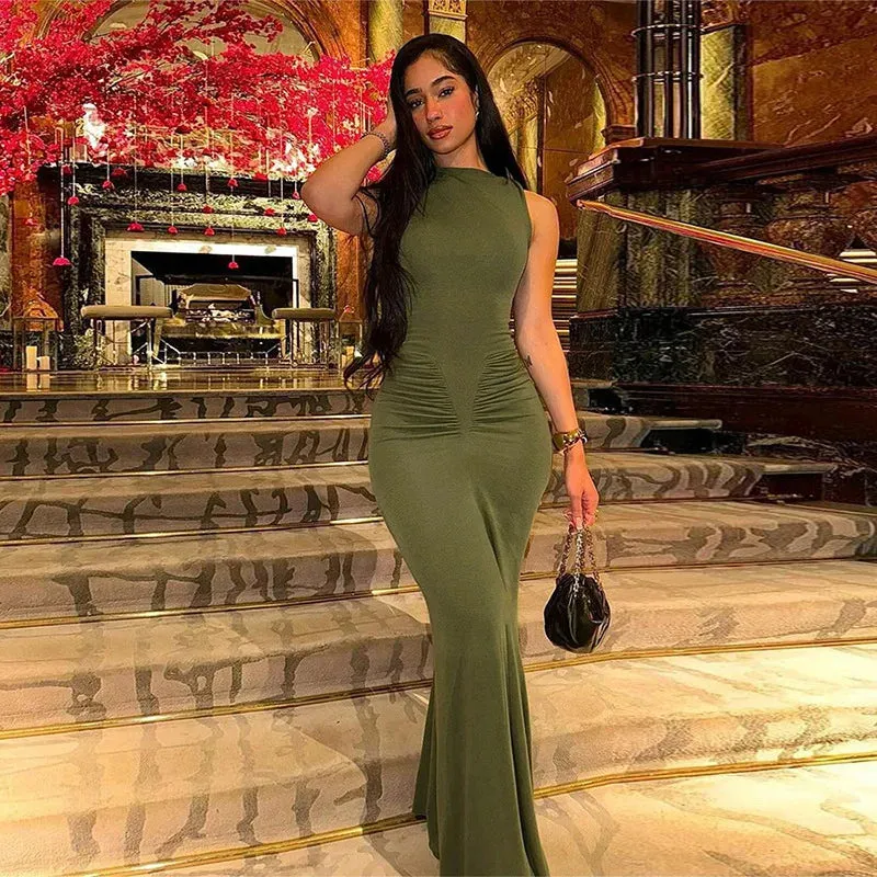 Elegant Classic Maxi Dress