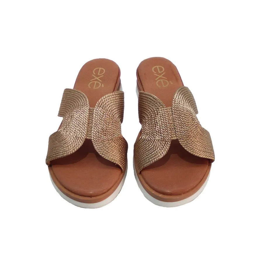 EXE AMANDA 365 PINK WEDGE SANDAL