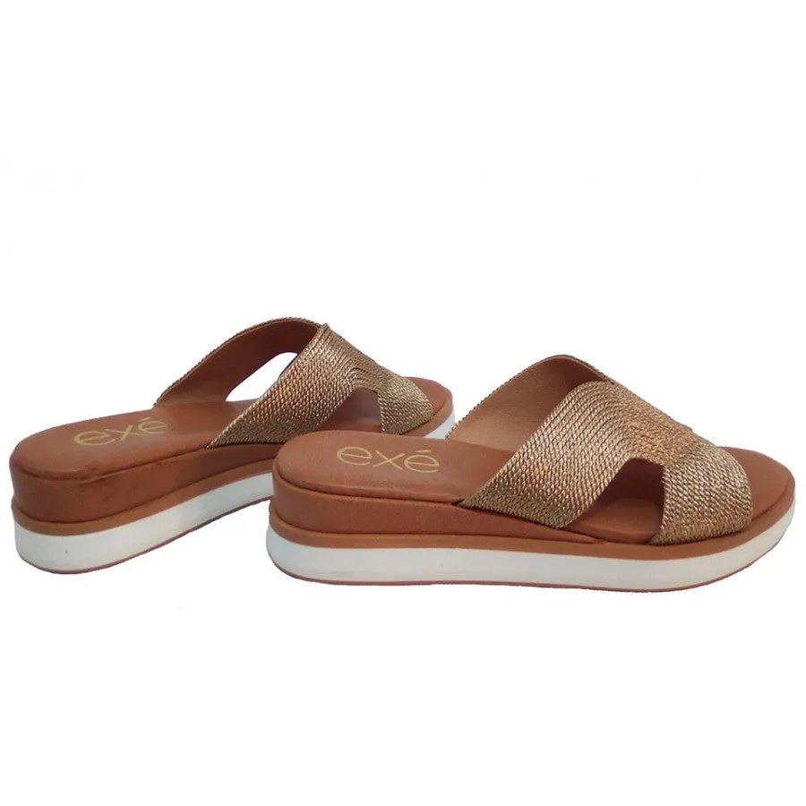 EXE AMANDA 365 PINK WEDGE SANDAL