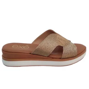 EXE AMANDA 365 PINK WEDGE SANDAL