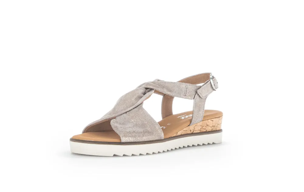 Gabor Rich 22.751 Ladies Low Wedge Sandals