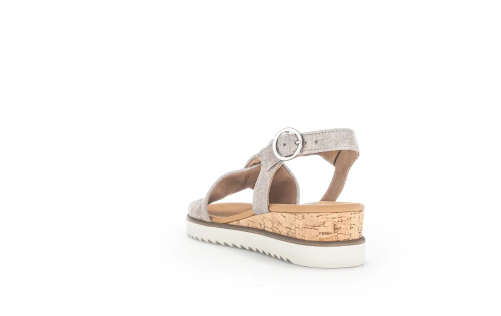 Gabor Rich 22.751 Ladies Low Wedge Sandals