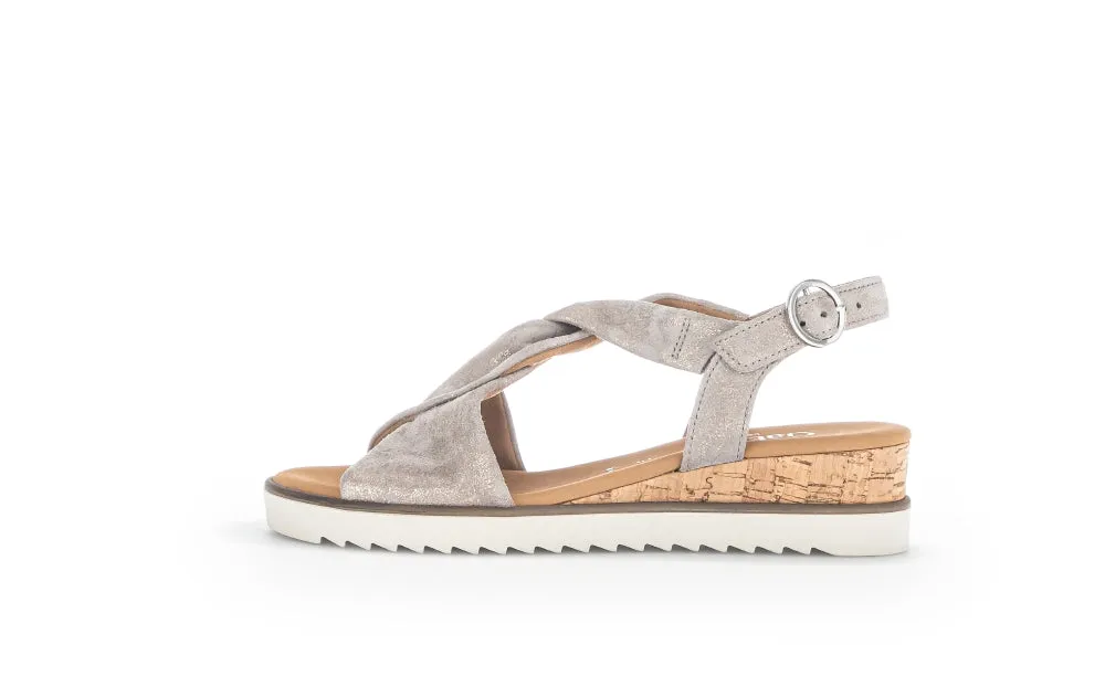 Gabor Rich 22.751 Ladies Low Wedge Sandals