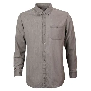 Identitee Men's Vintage Grey Dylan Long Sleeve Shirt