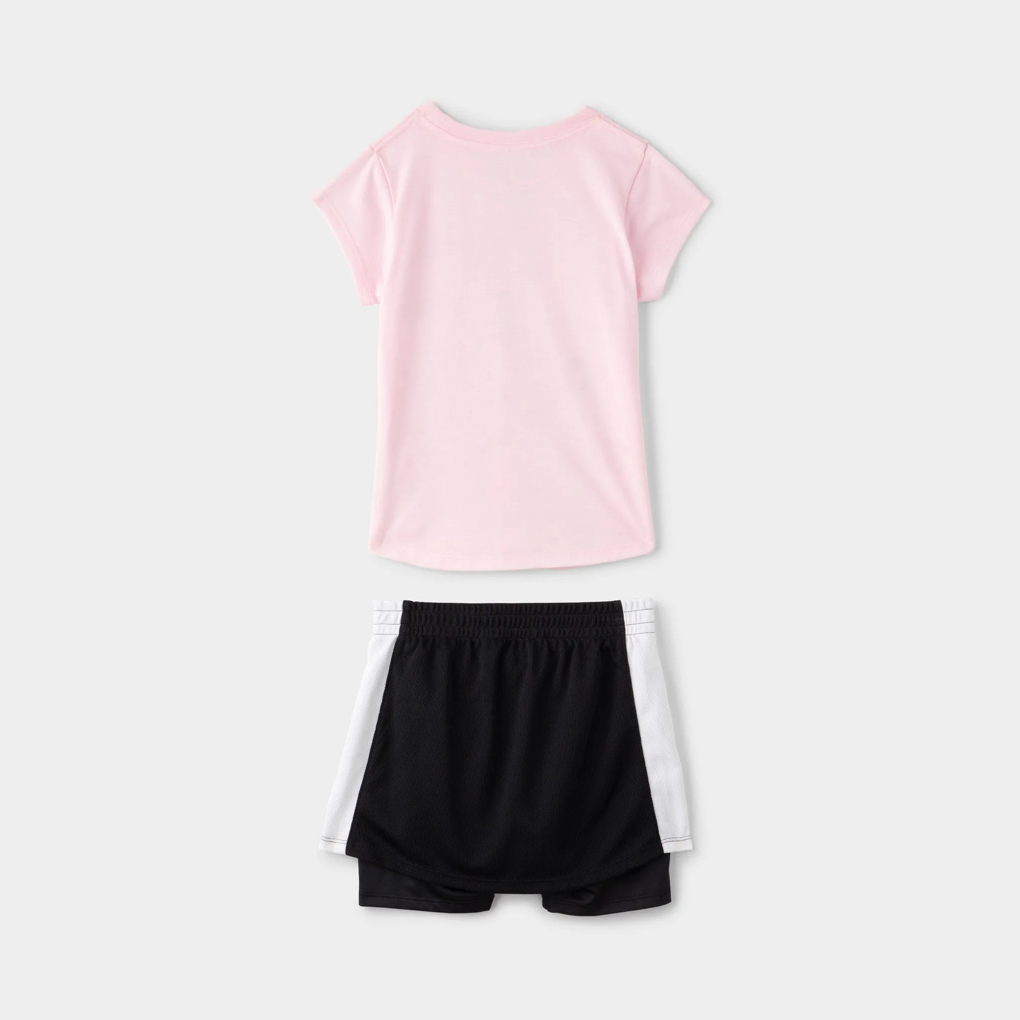 Jordan Child Girls' T-shirt and Skort Set Pink / Black