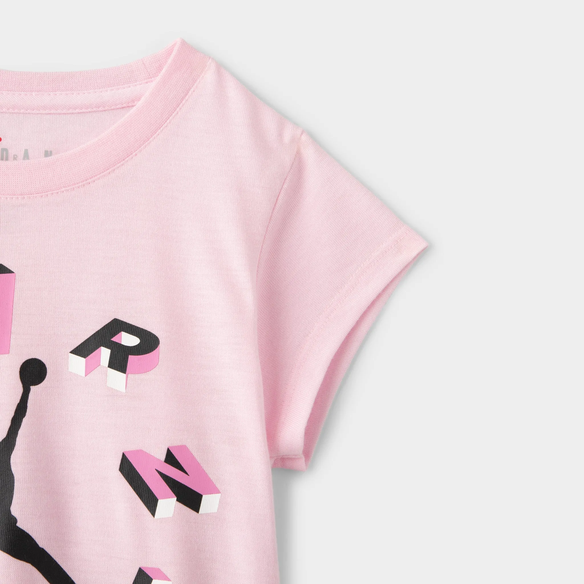 Jordan Child Girls' T-shirt and Skort Set Pink / Black
