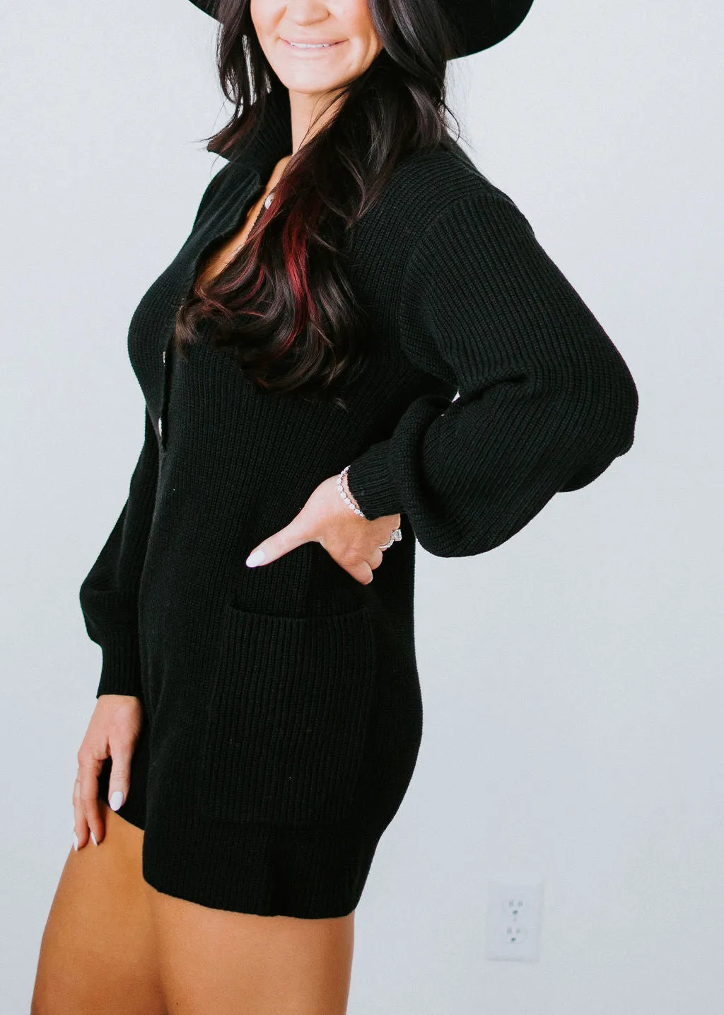 Laid-Back Lifestyle Sweater Romper