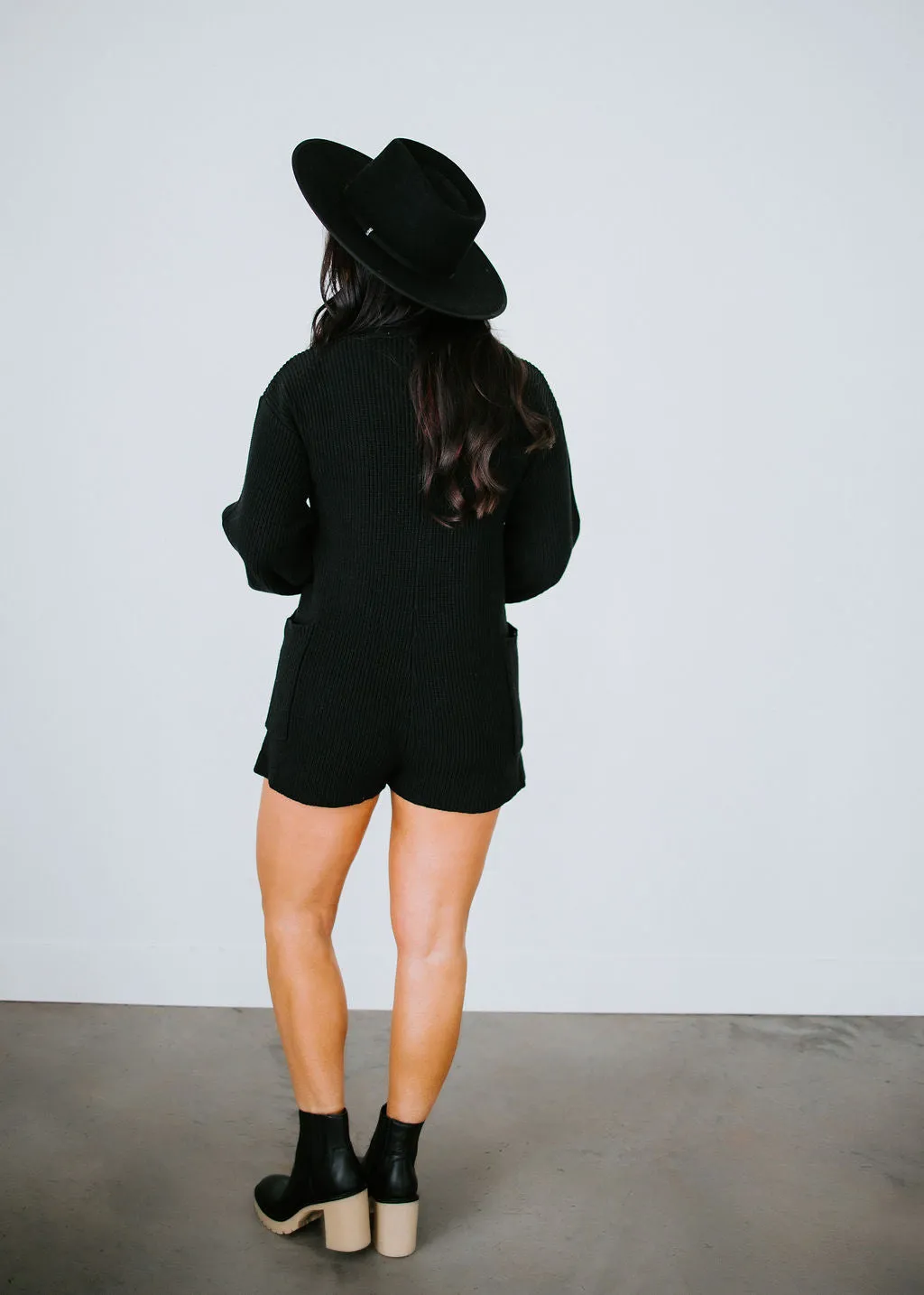 Laid-Back Lifestyle Sweater Romper
