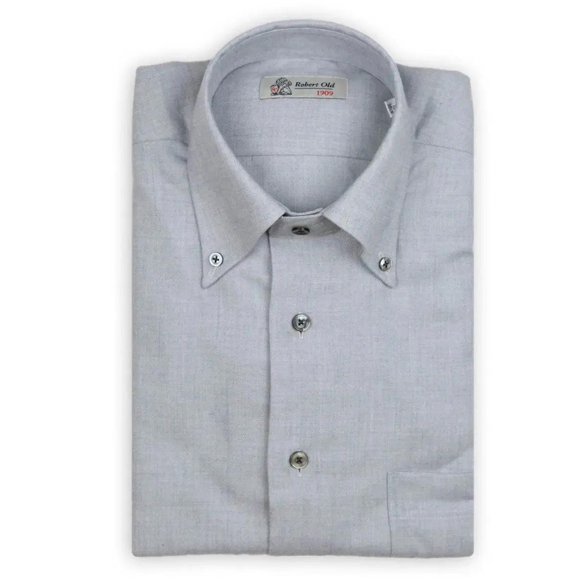 Light Grey Cashmerello Long Sleeve Shirt