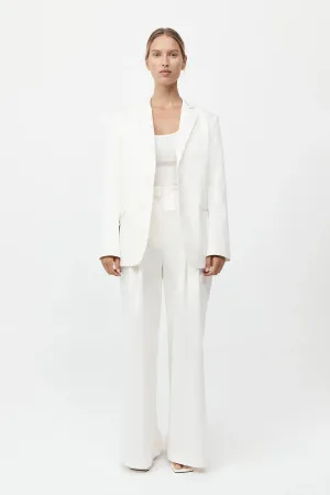 Origami Pocket Blazer Off White
