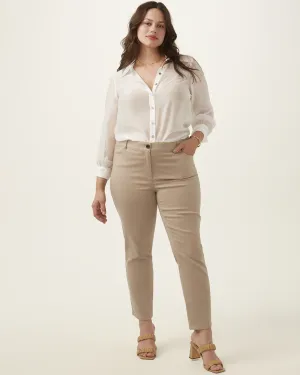 Paris Cropped Pant | Beige