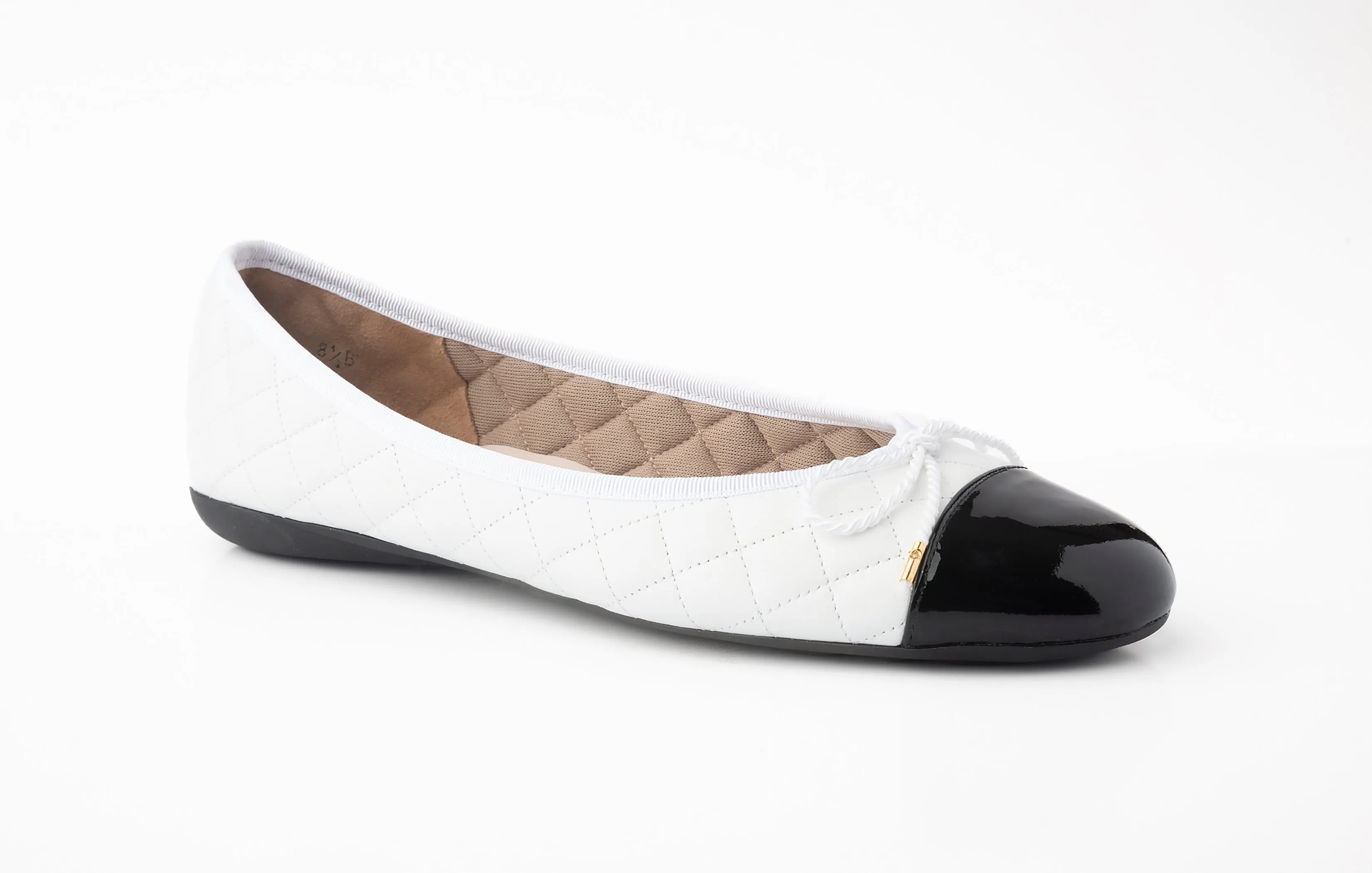 PAUL MAYER - BEST QUILTED LEATHER BALLET FLAT