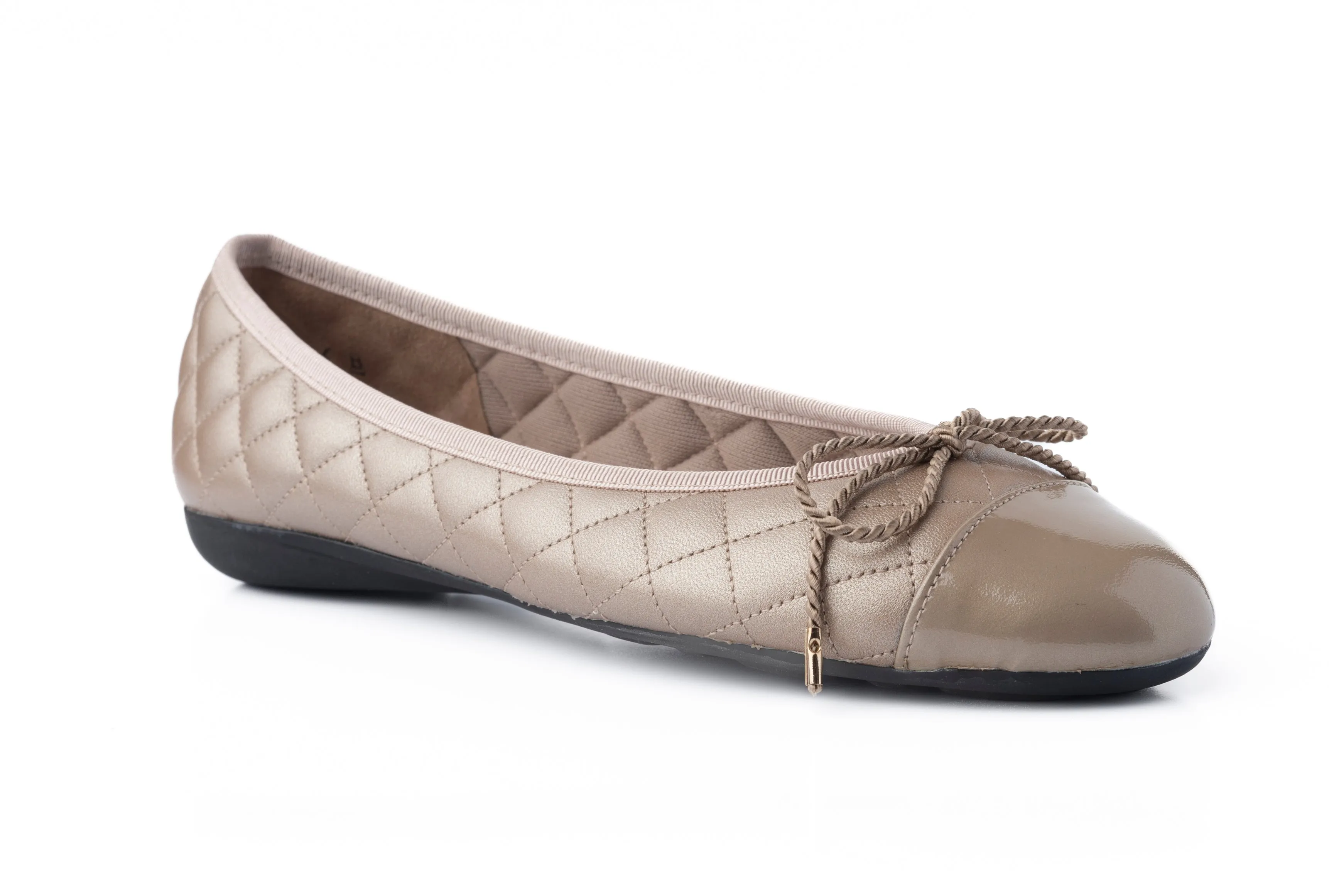 PAUL MAYER - BEST QUILTED LEATHER BALLET FLAT
