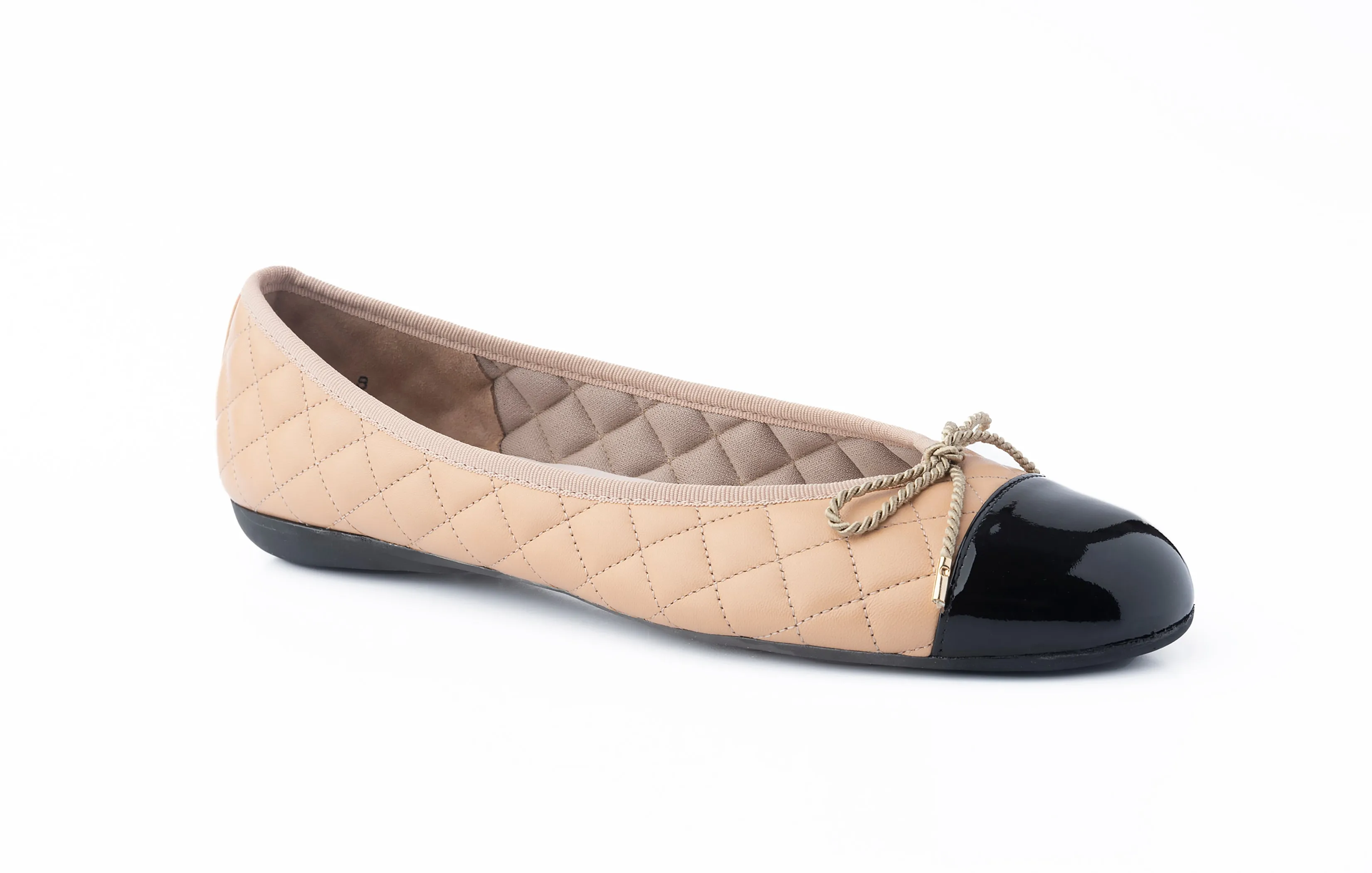PAUL MAYER - BEST QUILTED LEATHER BALLET FLAT