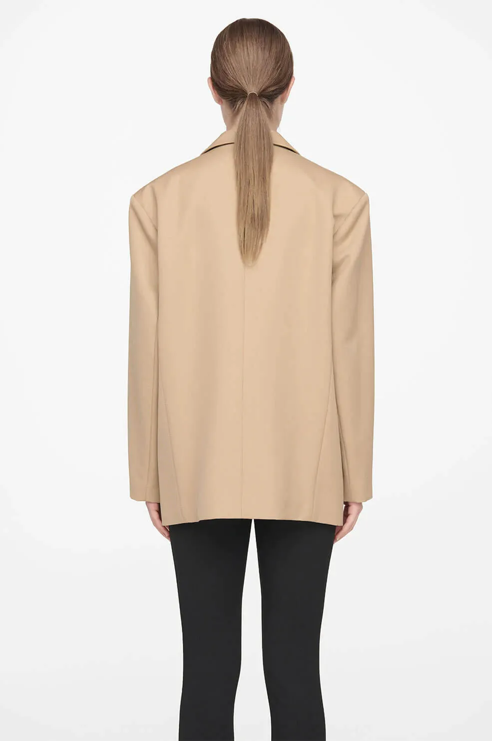 Quinn Blazer Deep Sand