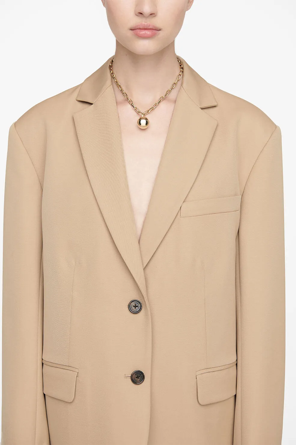 Quinn Blazer Deep Sand