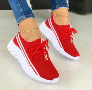 Rebecca  Sportliche Streifen-Sneaker fr Damen