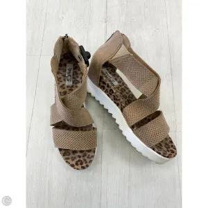 Shoes Flats By Very J In Brown, Size: 8.5