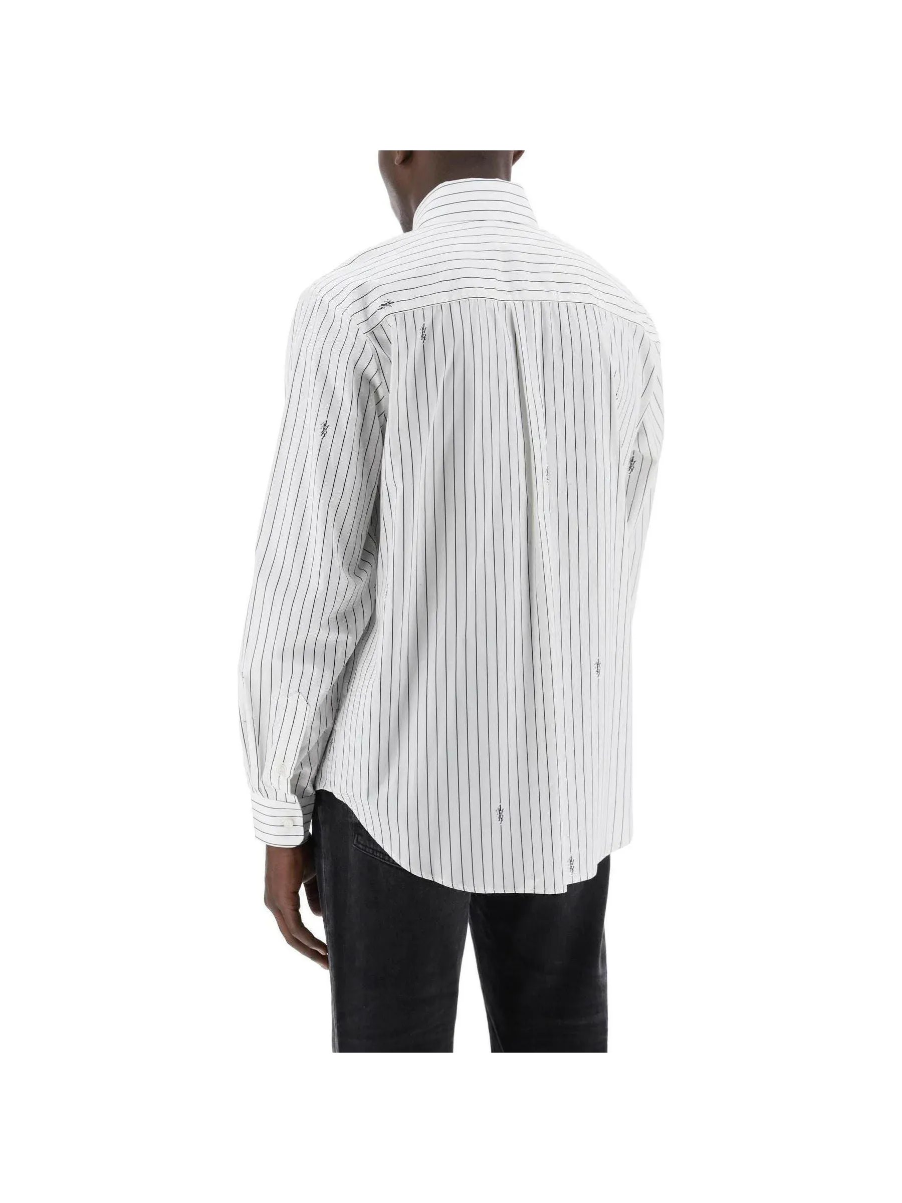 Striped Poplin Shirt