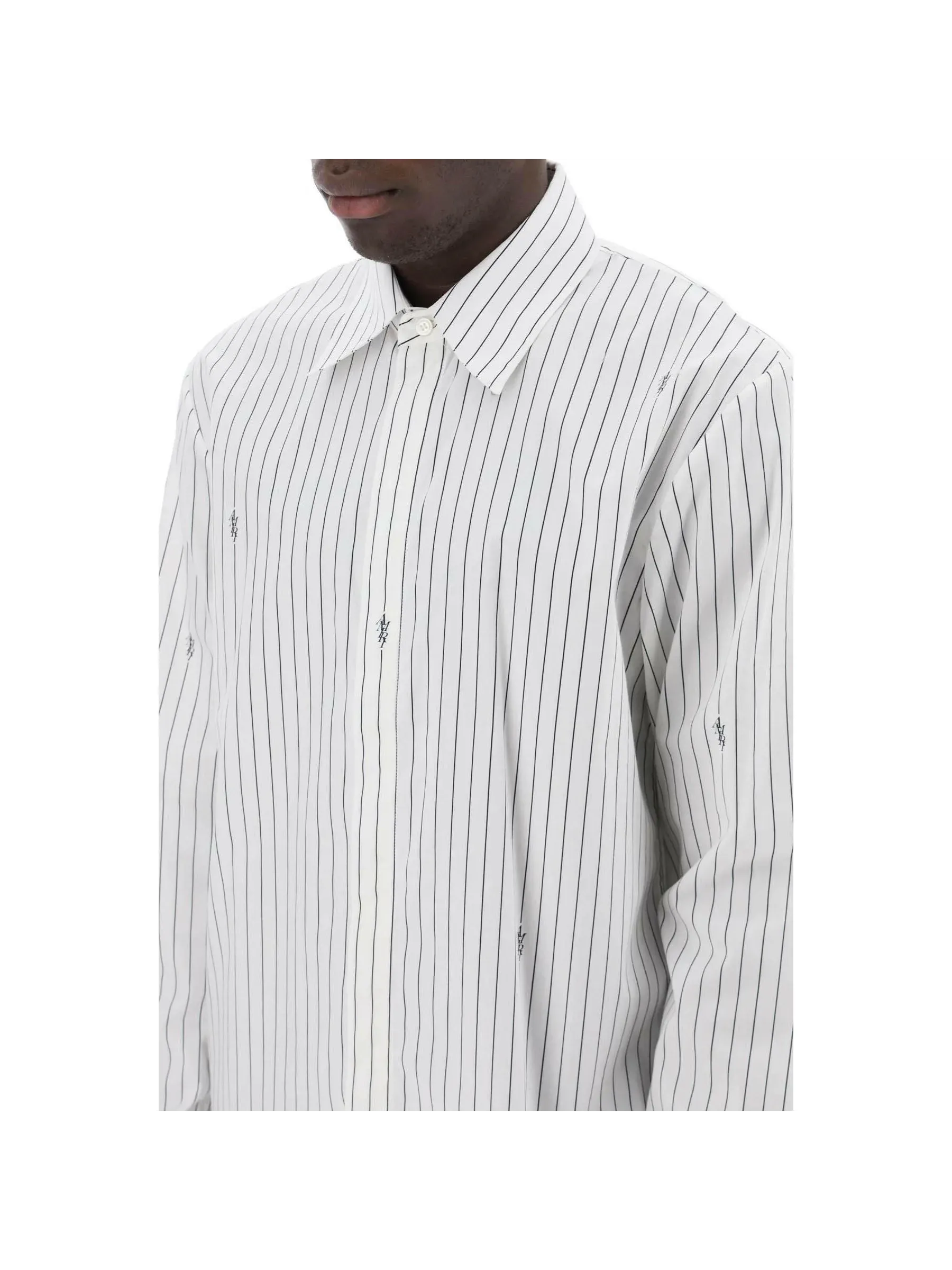 Striped Poplin Shirt