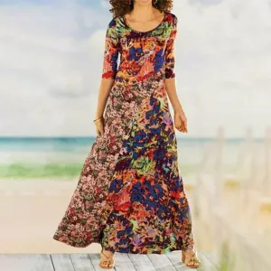 TastyHottie - Elegant Printed Casual Dress