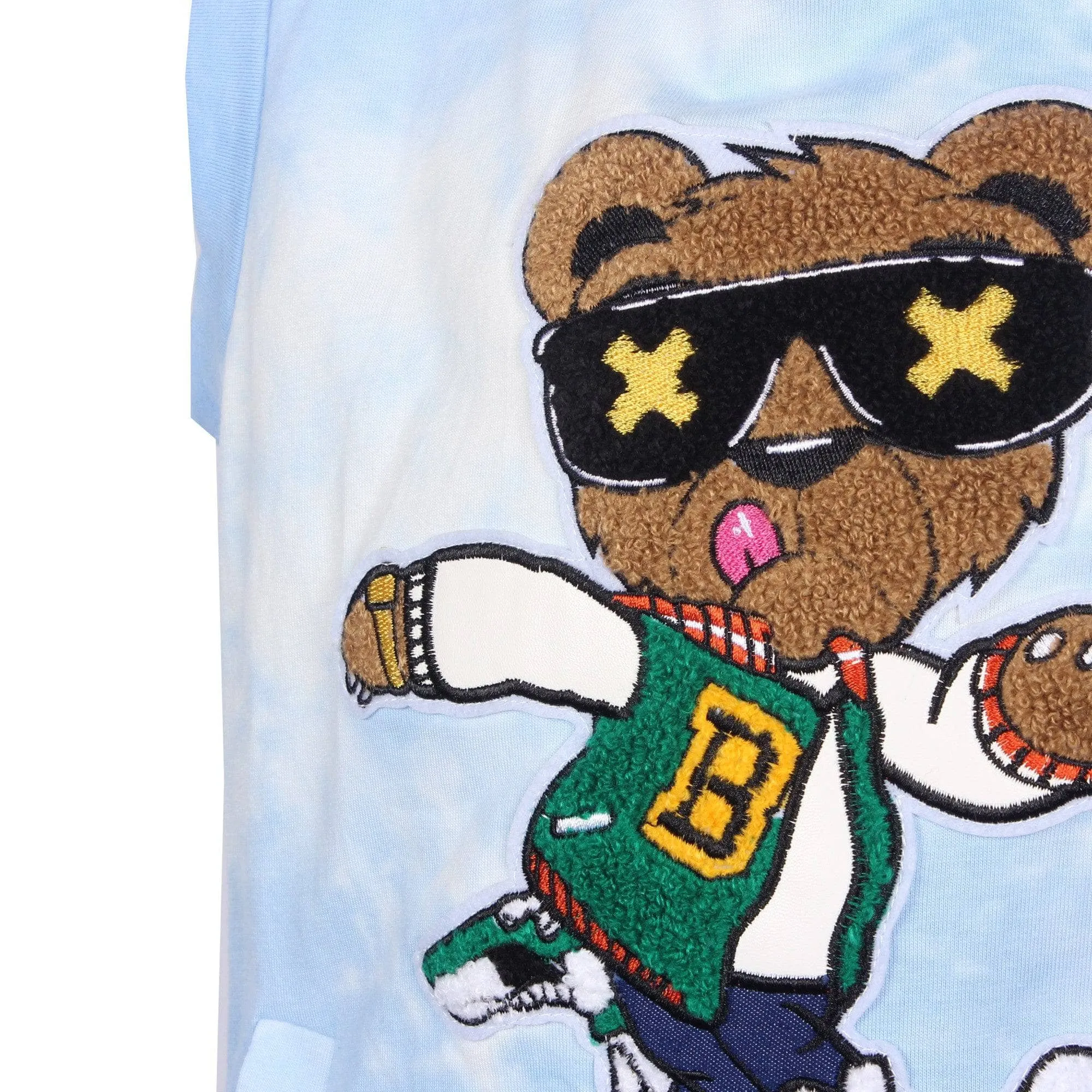 Varsity Bear Tie Dye Hoodie Set