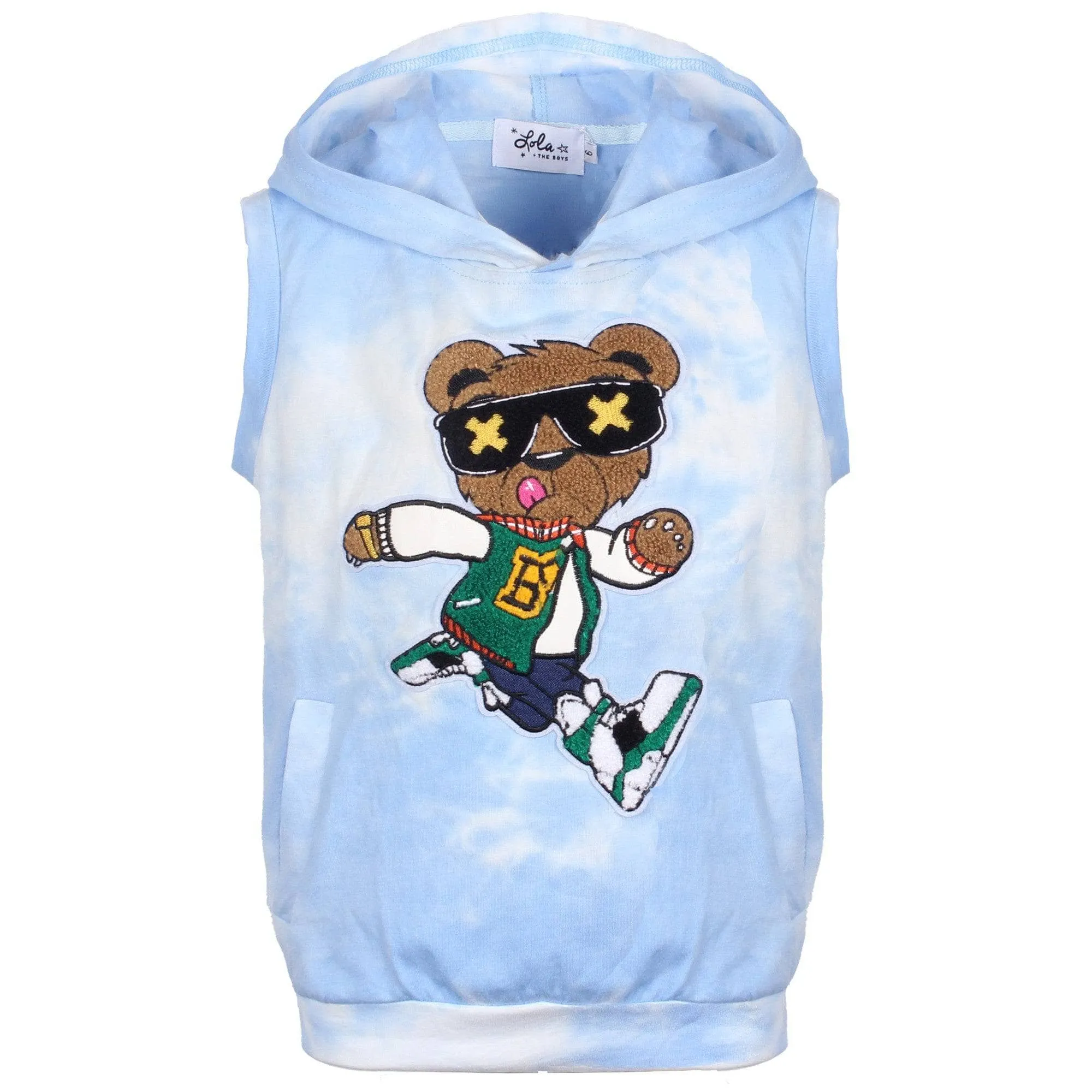 Varsity Bear Tie Dye Hoodie Set