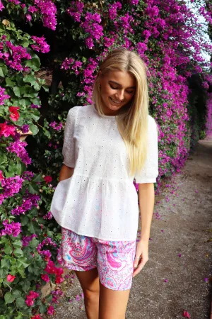 VILDA-BLOUSE - WHITE
