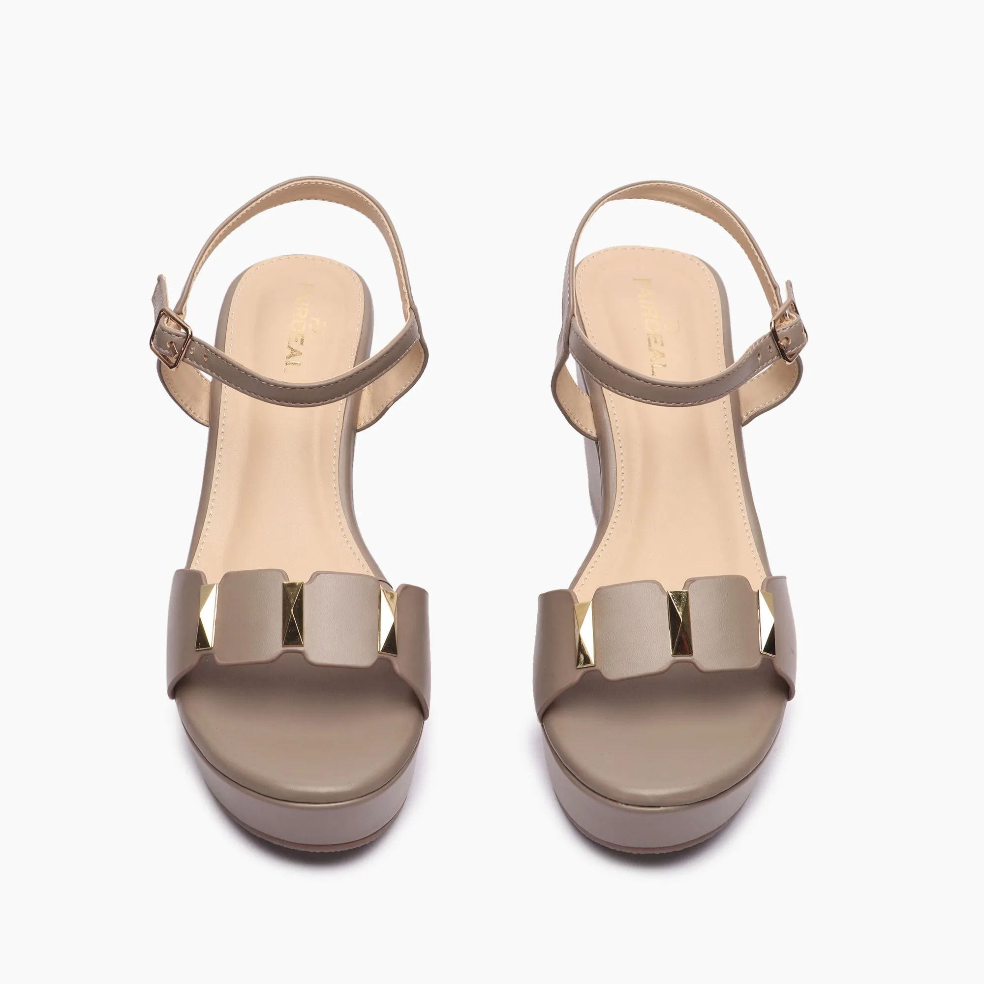 Wedge Heel Platform Sandals