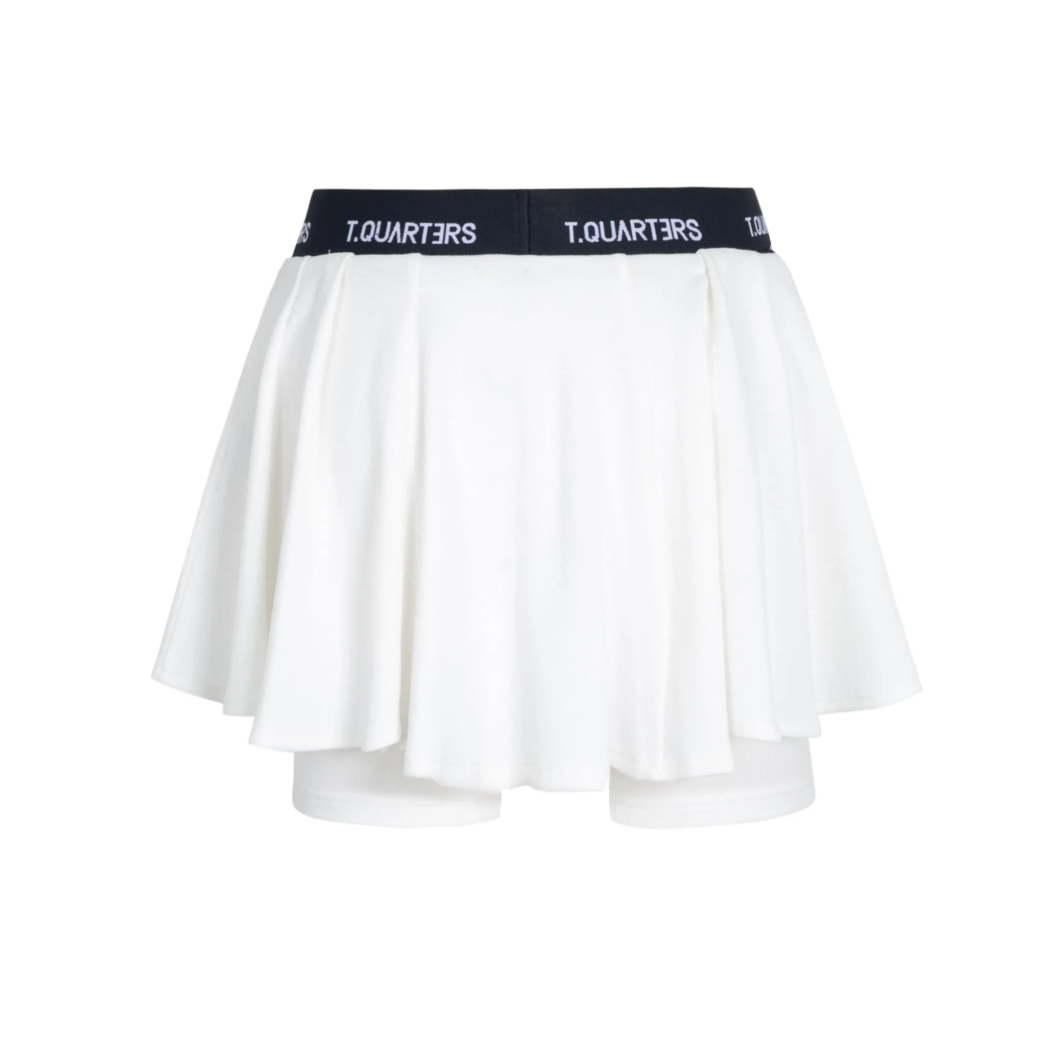 White Ballet Style Knitted Skort