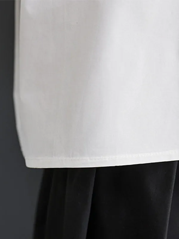 xakxx Loose Short Sleeves Floral Printed Lapel Blouses